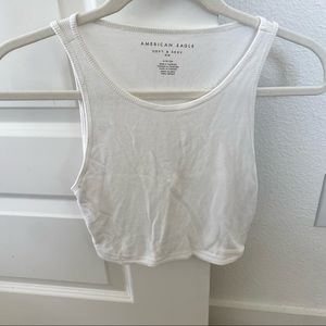 American eagle ribbed crop top